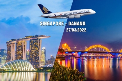 Singapore Airlines to re-open commercial flights to Da Nang from March 27, 2022