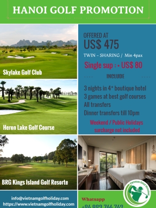 Hanoi Golf Promotion