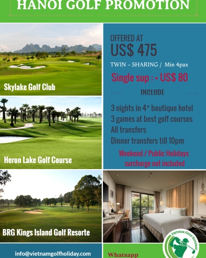 Hanoi Golf Promotion